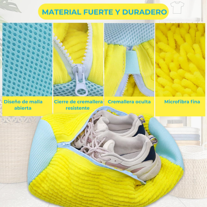 Bolsa protectora para lavar zapatillas