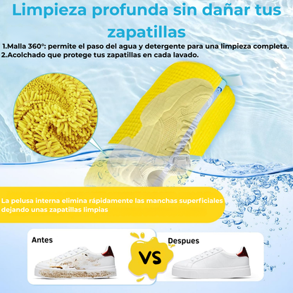 Bolsa protectora para lavar zapatillas
