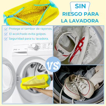 Bolsa protectora para lavar zapatillas